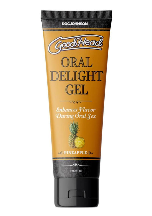 Goodhead Oral Delight Gel Flavored Pineapple - 4oz - Bulk