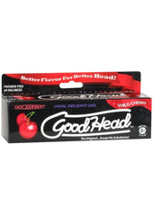 Goodhead Oral Delight Gel Wild Flavored Cherry - 4oz