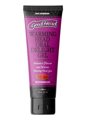 Goodhead Warming Head Oral Delight Gel Flavored Watermelon - 4oz - Bulk