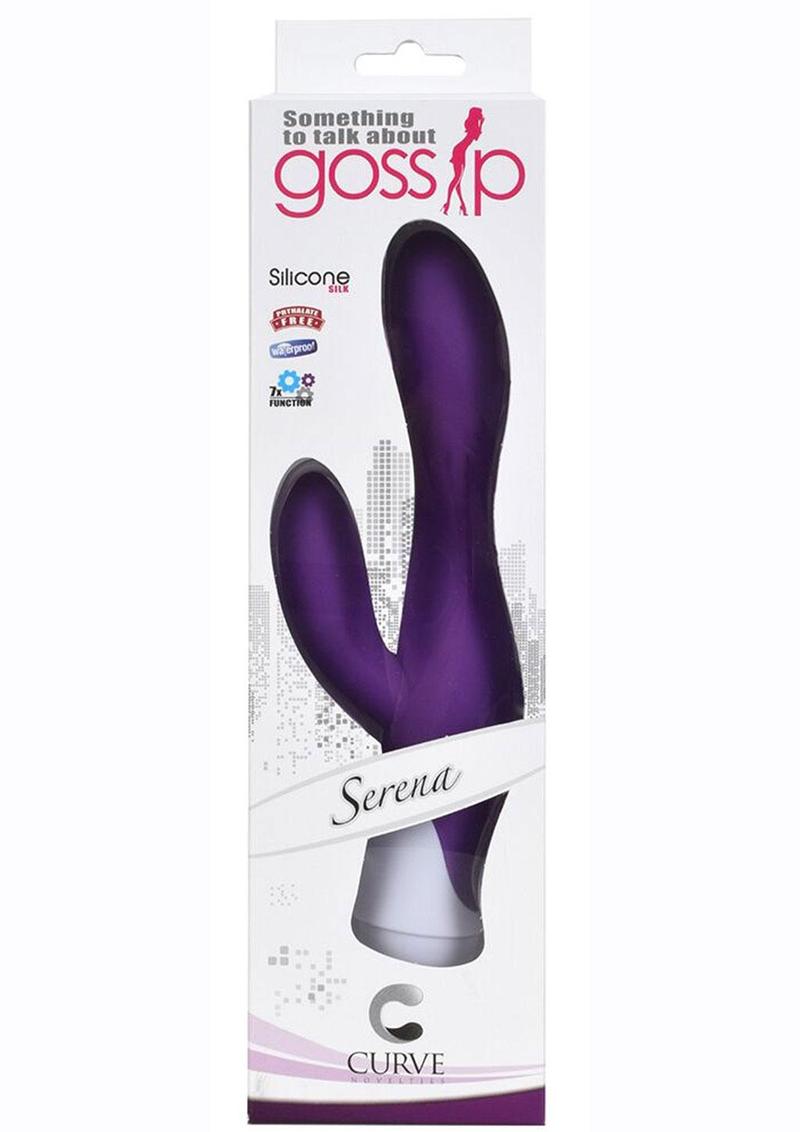 Gossip Serena 7 Speed Silicone Rabbit Vibrator - Purple