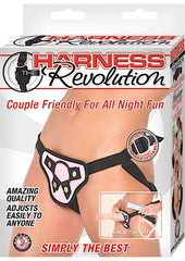 Harness The Revolution Adjustable Strap-On Harness - Pink