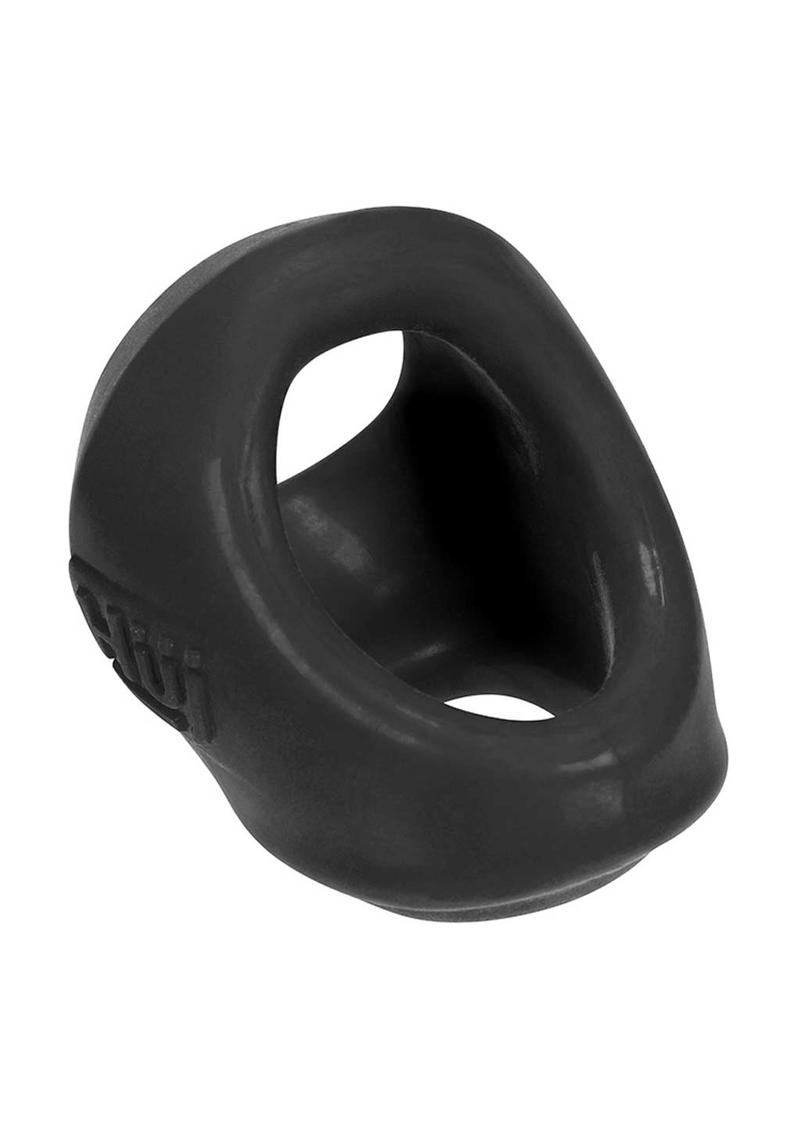 Hunkyjunk Clutch Silicone Cock and Ball Sling - Black