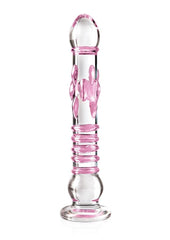 Icicles No. 6 Textured Glass Dildo