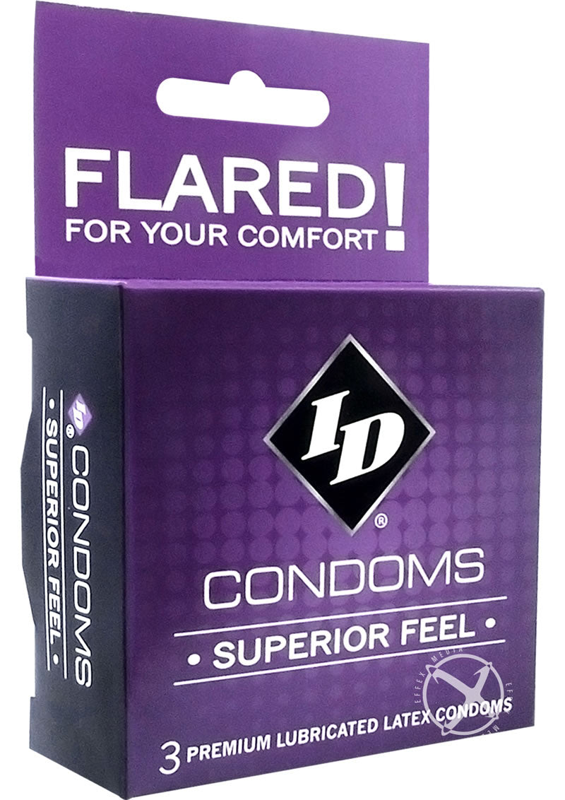 Id Superior Feel Condom - 3 Pack