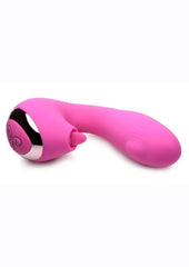 Inmi Shegasm Licking G-Throb Rechargeable Silicone Rabbit Vibrator