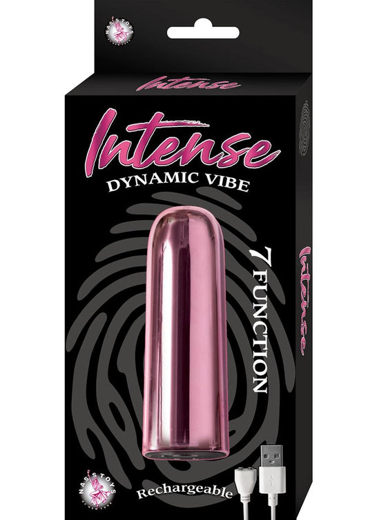 Intense Dynamic Rechargeable Vibrator - Magenta/Pink