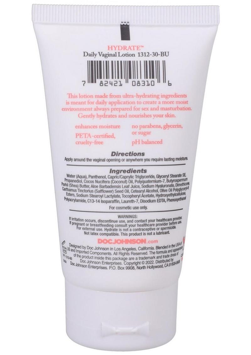 ultra hydrating feminine lotion for comfort and moisture
