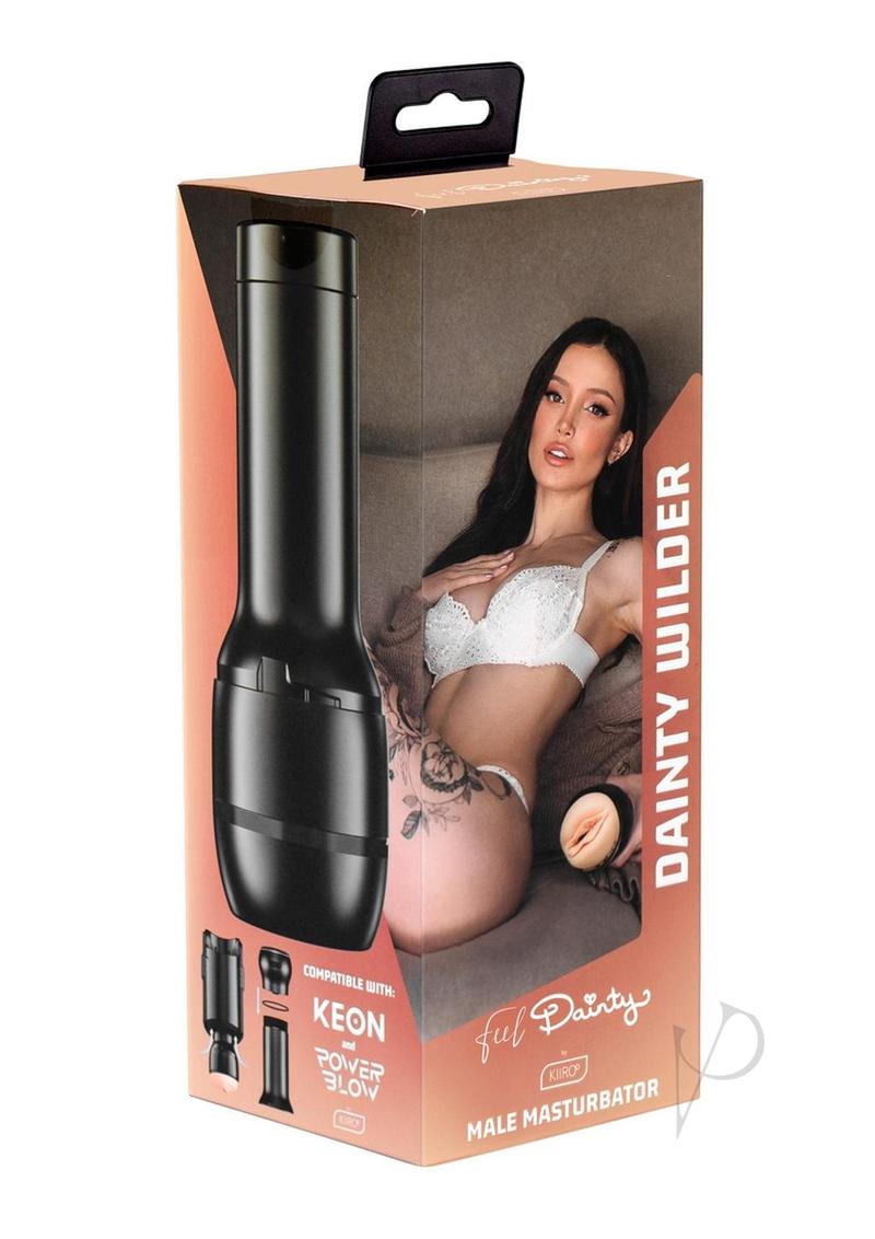 Kiiroo Feel Dainty Wilder Pussy Stroker - Pbc - Vanilla