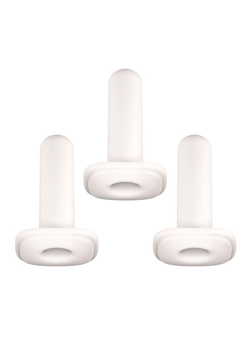 Kiiroo Onyx+ Replacement Sleeve - White - Tight Fit - 3 Per Pack