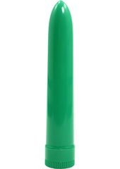 Lady's Mood Plastic Vibrator - Green