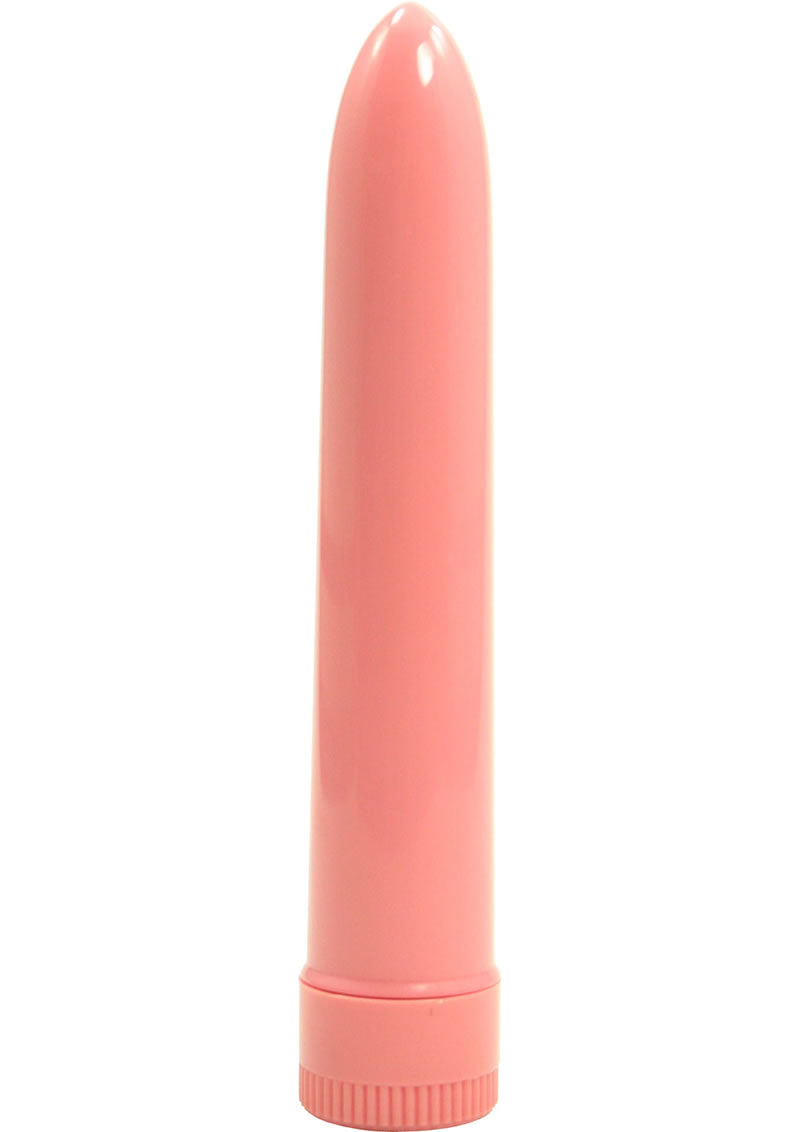 Lady's Mood Plastic Vibrator - Pink