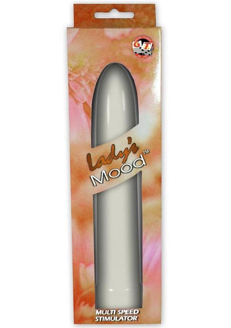 Lady's Mood Plastic Vibrator - Vanilla