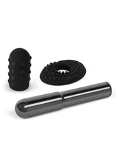 Le Wand Grand Bullet Rechargeable Silione Vibrator - Black