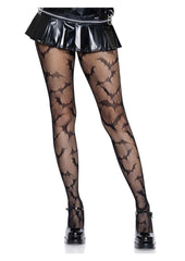 Leg Avenue Bar Net Tights - Black - One Size