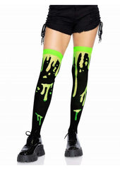 Leg Avenue Splatter Thigh Highs