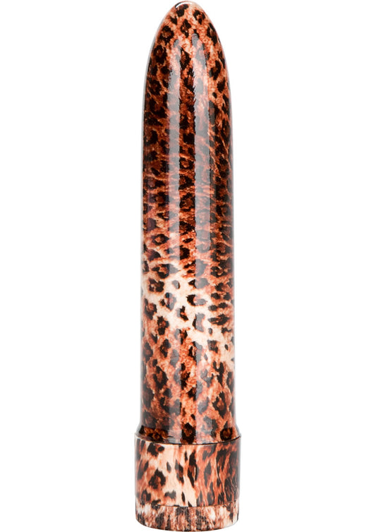 Leopard Waterproof Mini Massager - Animal Print/Brown - 4.5in