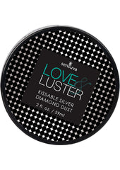 Love and Luster Kissable Silver Diamond Dust - 2oz