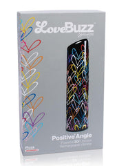 Lovebuzz Positive Angle Multi Function Vibrator Rechargeable Waterproof - Black