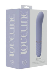 Loveline Dolce Silicone Rechargeable 10 Speed Mini G-Spot Vibrator - Lavender/Purple