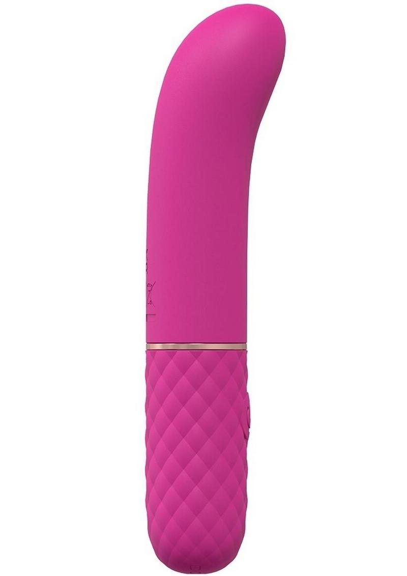 Loveline Dolce Silicone Rechargeable 10 Speed Mini G-Spot Vibe - Pink