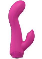 Loveline Empower Rechargeable Dual Motor 10 Speed Rabbit Vibrator - Pink