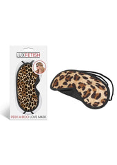 Lux Fetish Peek-A-Boo Love Mask