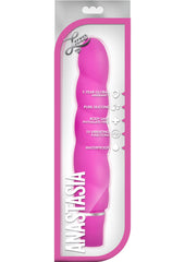 Luxe Anastasia Silicone Vibrator - Pink