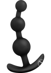 Luxe Be Me 3 Silicone Butt Plug - Black