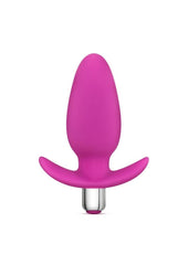 Luxe Little Thumper Silicone Vibrating Butt Plug