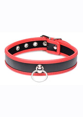 Master Series Black and Red Collar with O-Ring