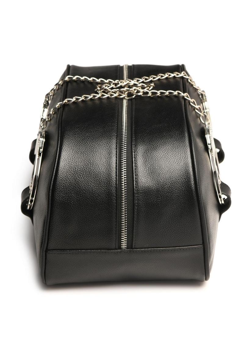 Master Series Cuffed and Loaded Travel Bag with Handcuff Handles