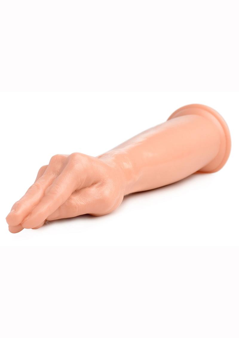 Master Series The Fister Hand and Forearm 15in Dildo - Flesh/Vanilla - XLarge