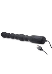 Master Series Viper Beads Silicone Rechargeable Anal Beaded Probe