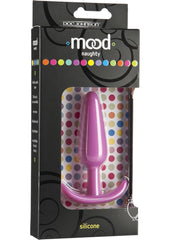 Mood Naughty 1 Silicone Anal Plug - Pink - Medium