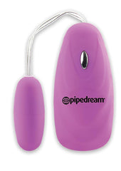 Neon Luv Touch Bullet Vibrator with Remote Control - Purple