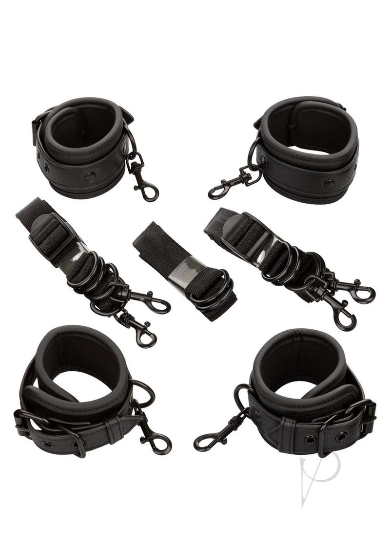 Nocturnal Collection Bed Restraints - Black