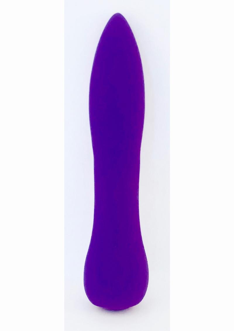 Nu Sensuelle Bobbii Xlr8 Rechargeable Silicone Vibrator - Purple/Ultra Violet