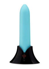 Nu Sensuelle Point Rechargeable Silicone Bullet - Blue/Teal