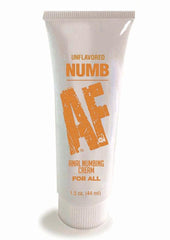 Numb AF Anal Numbing Cream Unflavored