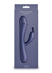 Obsessions Scarlett Rechargeable Silicone Rabbit Vibrator