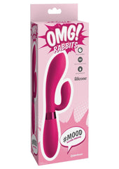 Omg! Rabbits #Mood Silicone Vibrator - Pink