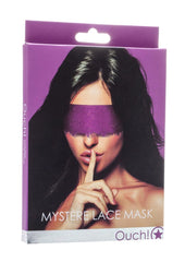 Ouch! Mystere Lace Mask - Purple