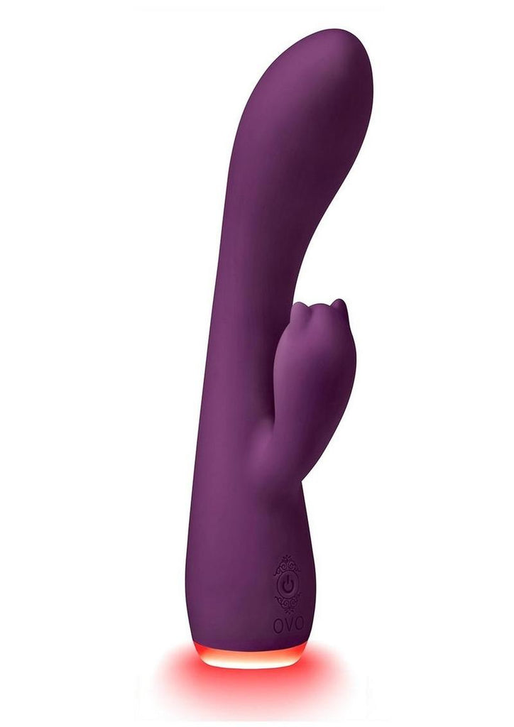 OVO Beacon Rechargeable Silicone Dual Stim Vibrator  Primal Pleasure
