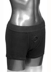 Packer Gear Boxer Brief Harness - Black - 3XLarge/XXLarge