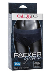 Packer Gear Brief Harness - Xs - Black - Small