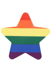 Peekaboo Pride Rainbow Glitter Stars Pasties