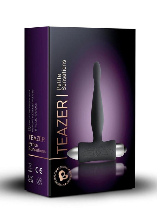 Petite Sensations Teazer Silicone Anal Stimulator - Black