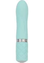 Pillow Talk Flirty Rechargeable Silicone Bullet - Teal