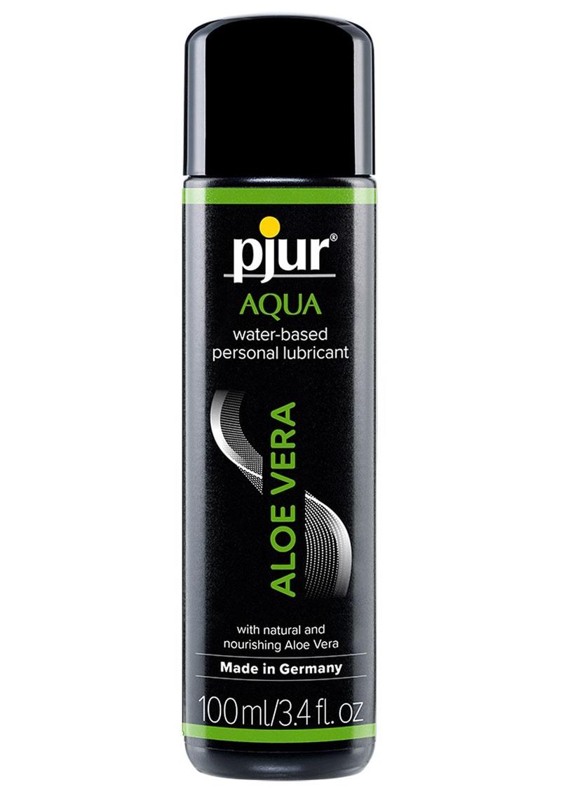 Pjur Aqua Aloe Water Based Lubricant - 3.4oz