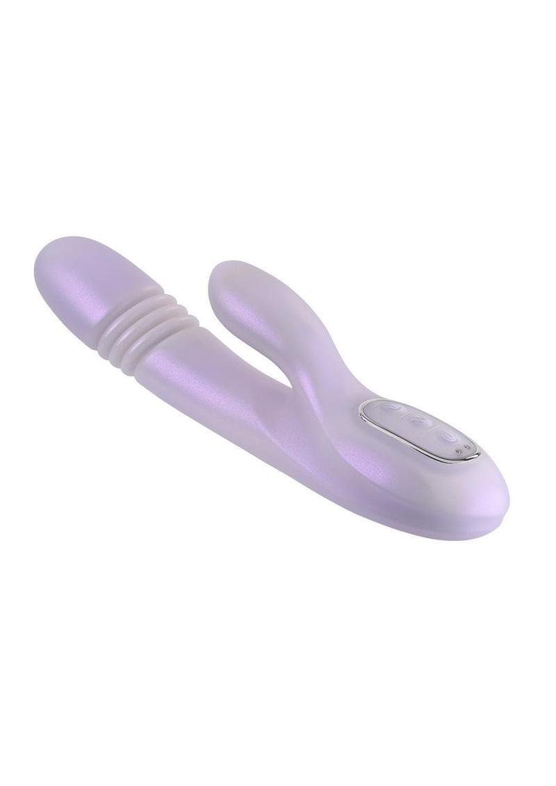 Playboy Bumping Bunny Rechargeable Silicone Rabbit Vibrator